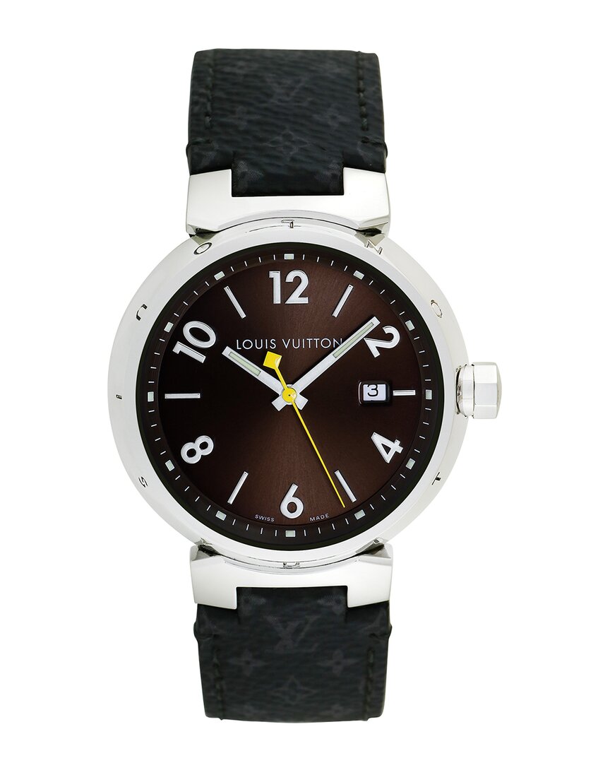 Heritage Louis Vuitton Louis Vuitton Men's Tambour Watch, Circa 2000s ...