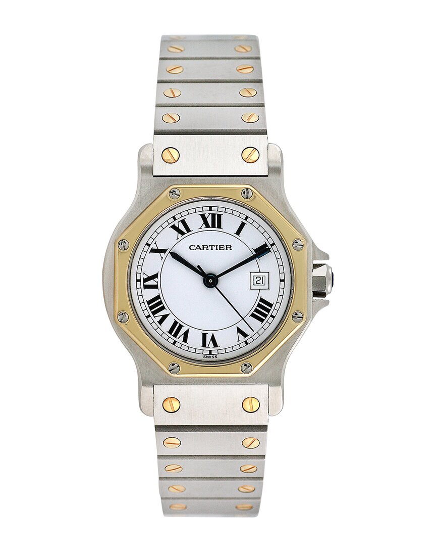 Cartier Midsize Santos Octagon Watch, Circa 1990s (authentic ) | ModeSens