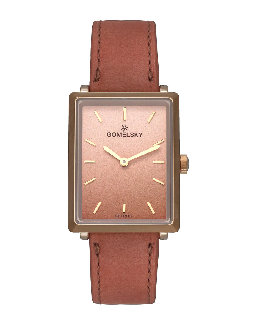 Gomelsky By Shinola Women's Shirley Fromer Watch In Brown