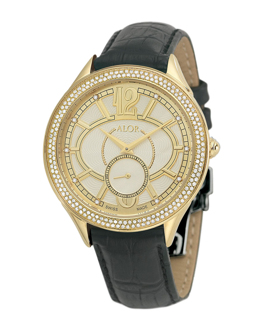 Alor Women's Stainless Steel Diamond Watch
