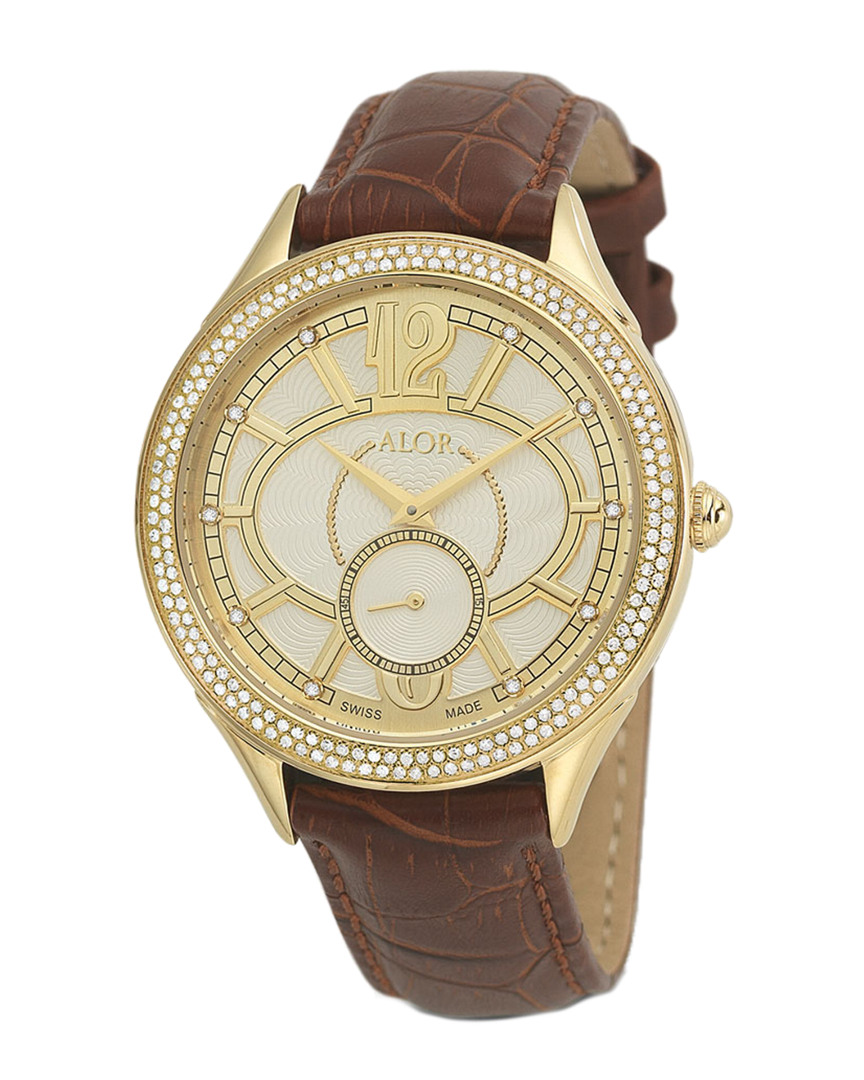 Alor Women's Stainless Steel Diamond Watch