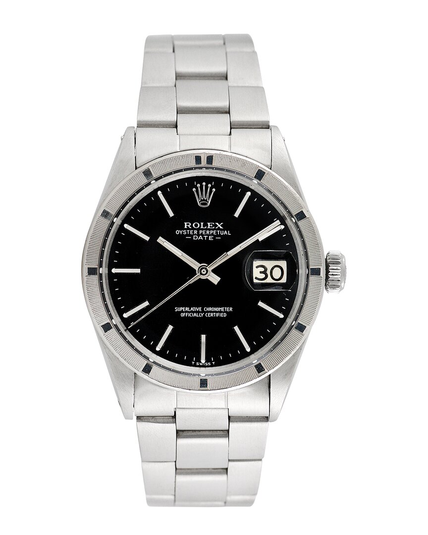 Heritage Rolex Rolex Men's Date Watch In Metallic