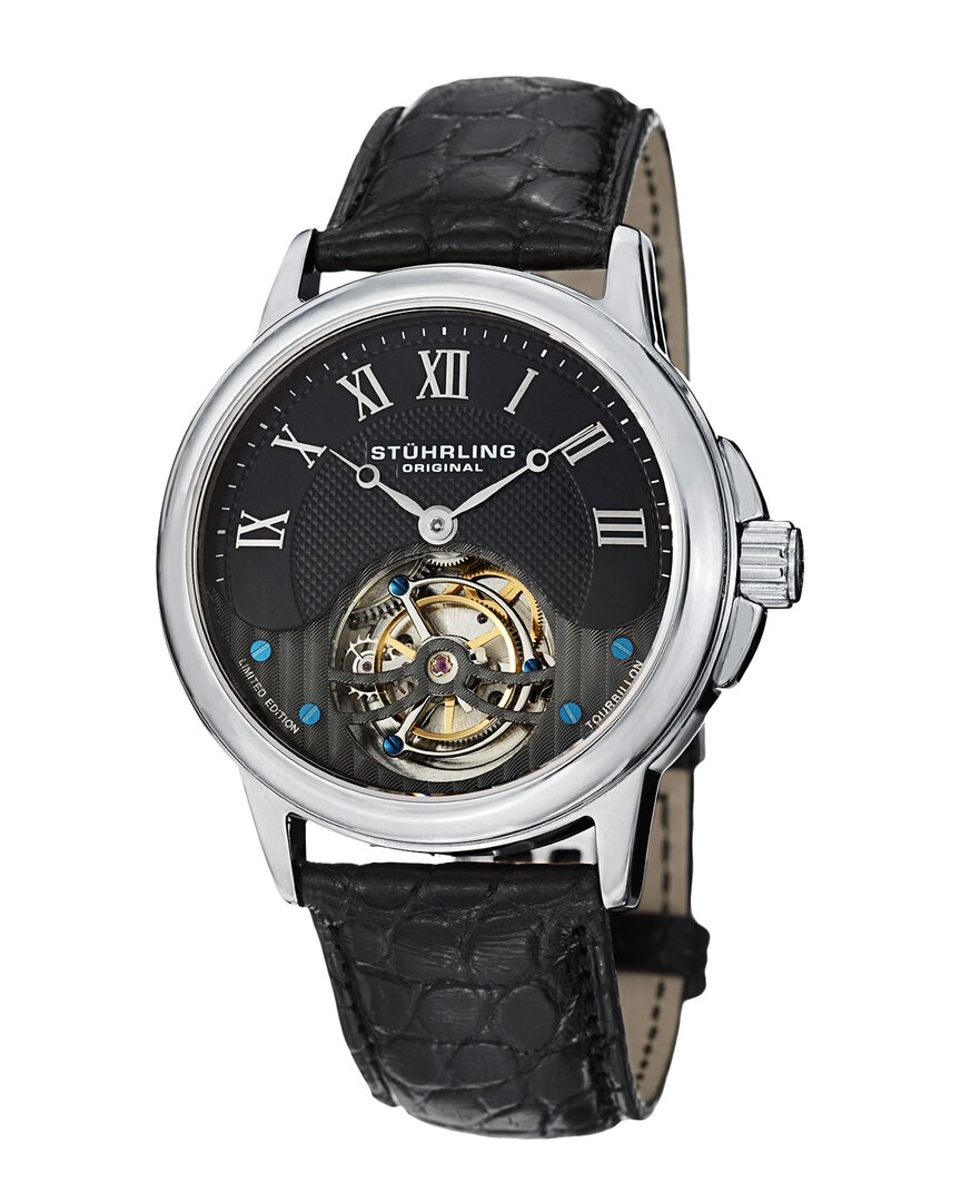 STUHRLING ORIGINAL STHRLING ORIGINAL MEN'S TOURBILLON WATCH