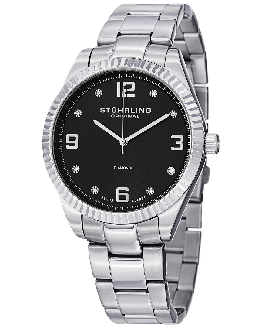 Stuhrling Original Sturling Original Men's Allure Diamond Watch