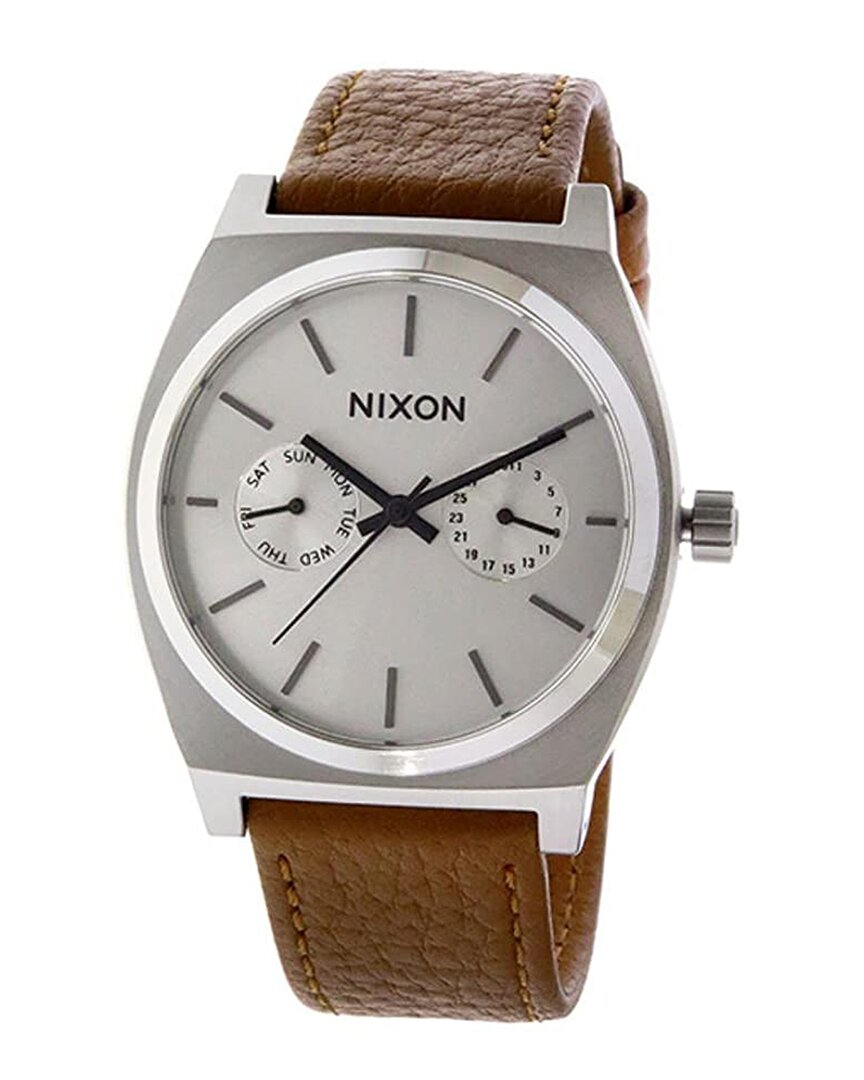 nixon women's time teller watch