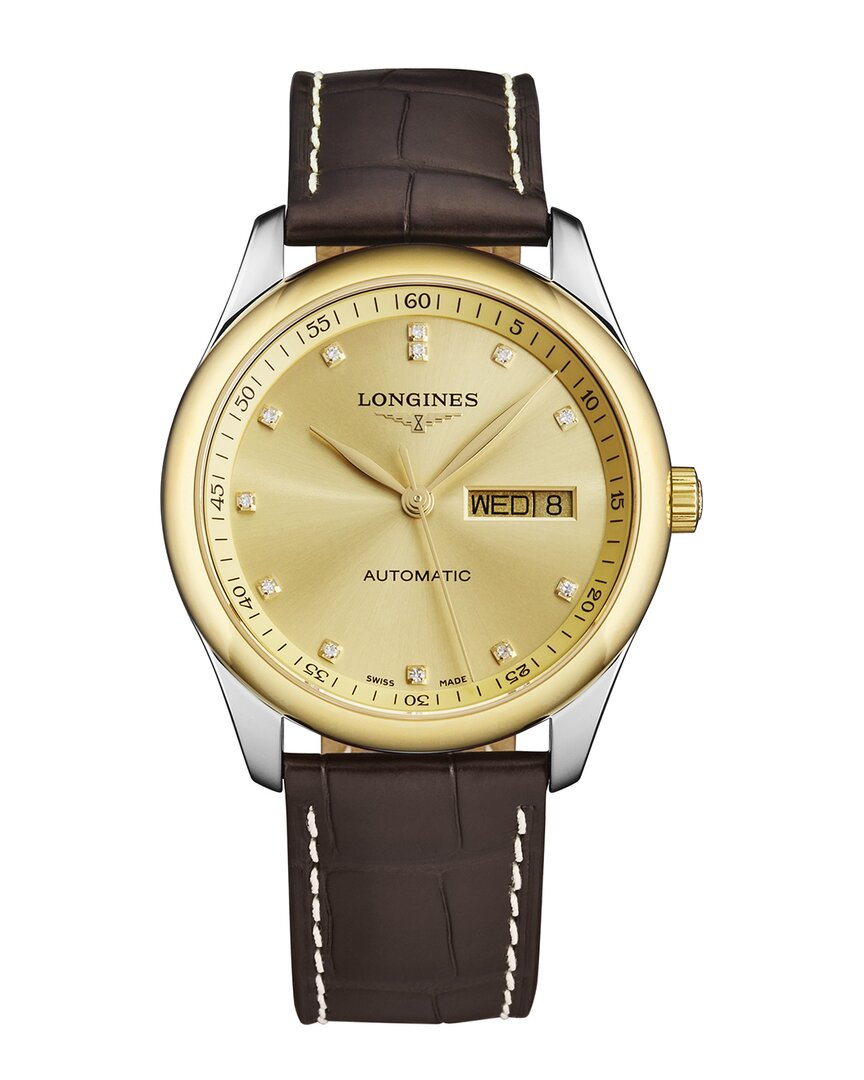 Longines Men's Master Collection Watch In Gold