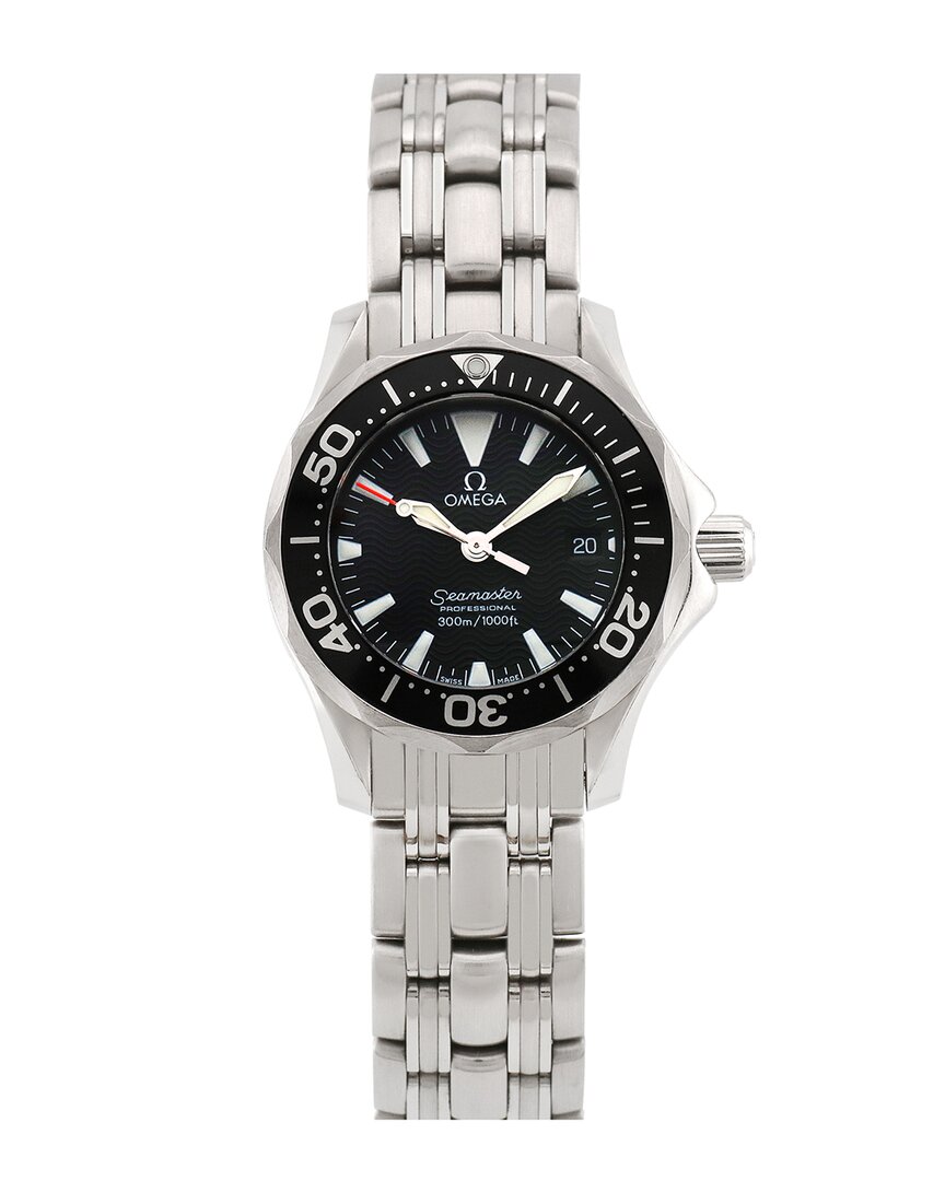 Omega Women's Lady Seamaster Watch In Metallic