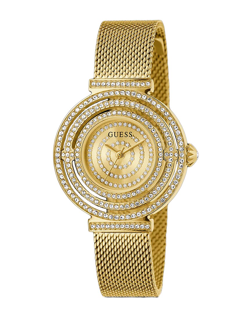 Guess Women's Dream Gold Dial Watch In Gold