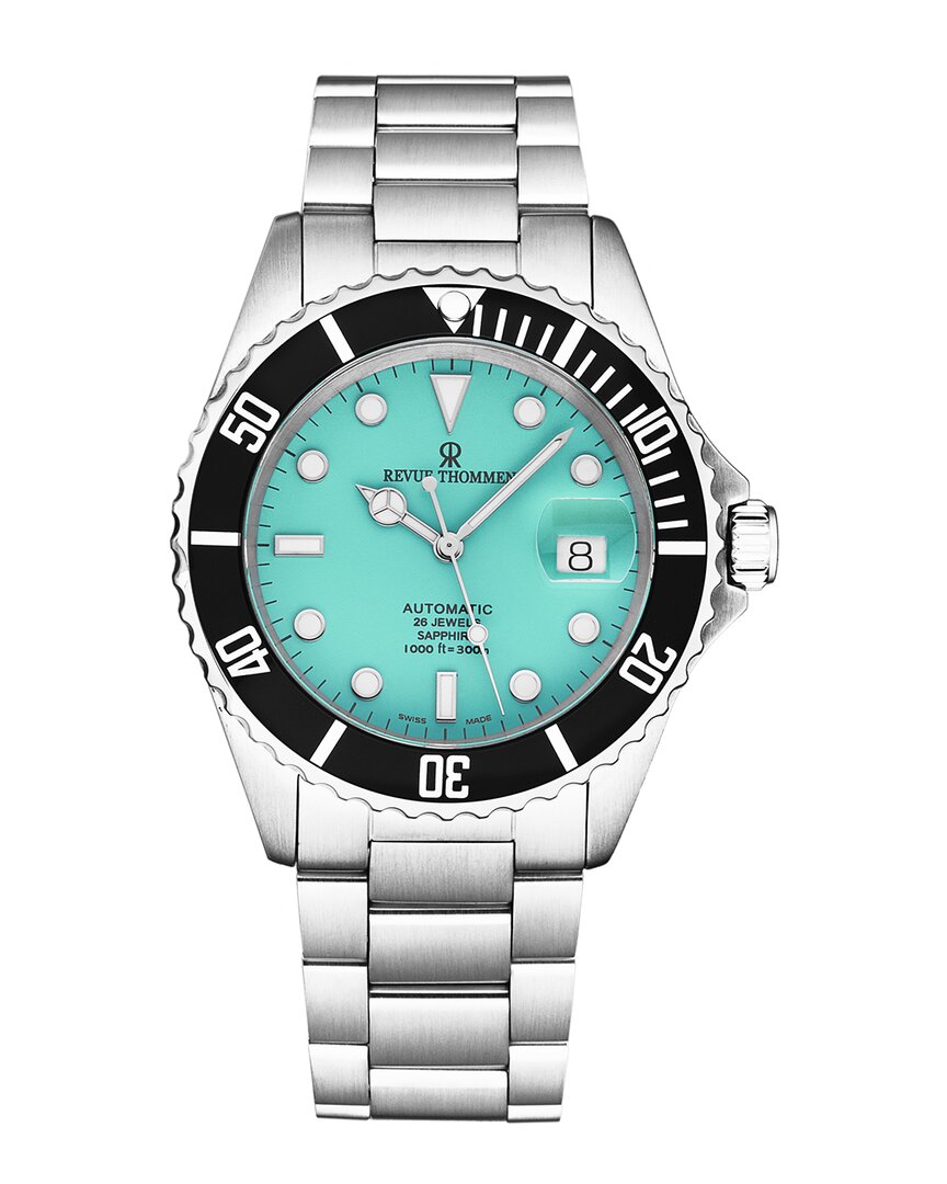 Revue Thommen Men's Diver Watch In Blue