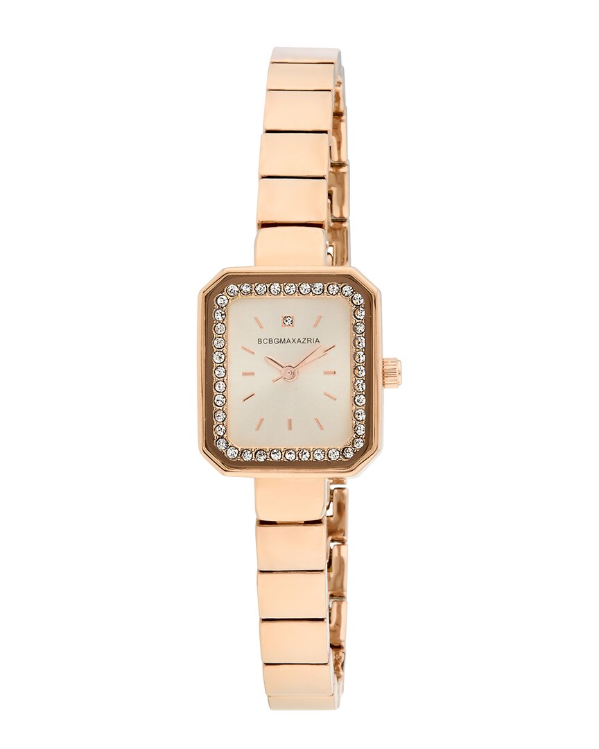 Bcbg Maxazria Women's Cube 21 Watch In Gold