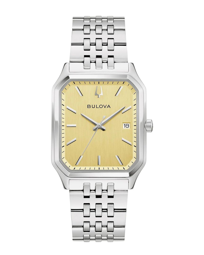 Bulova Special Edition Tony Bennett Classic We Are All Here Watch, 32mm X 43mm In Metallic
