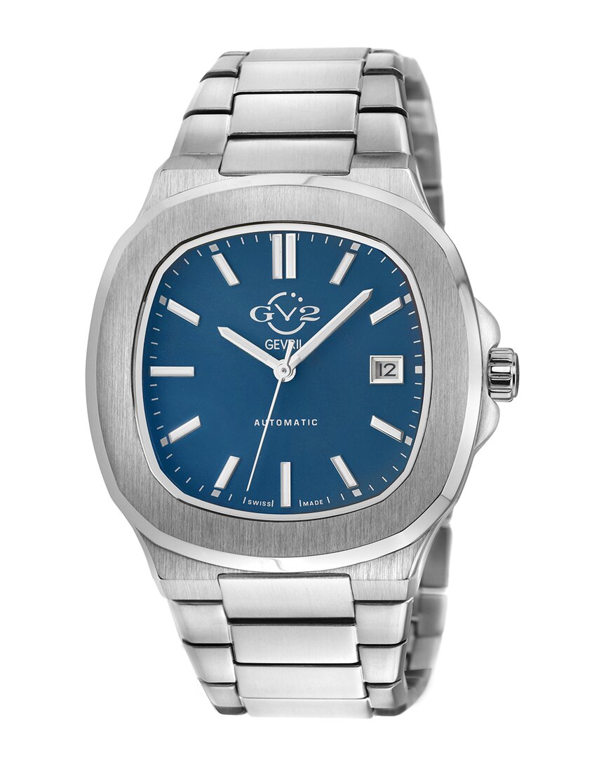 Gv2 Men's Potente Swiss Automatic Watch In Blue