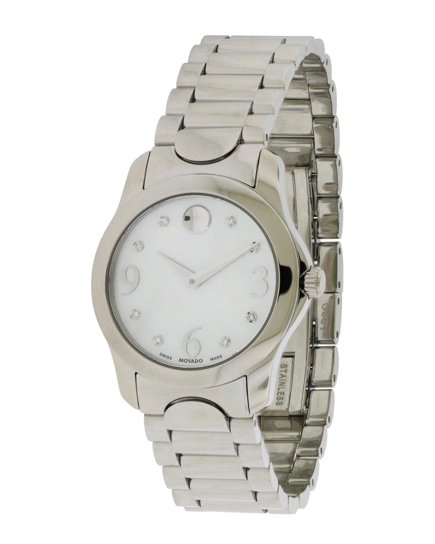 Movado Moda Stainless Steel Ladies Watch