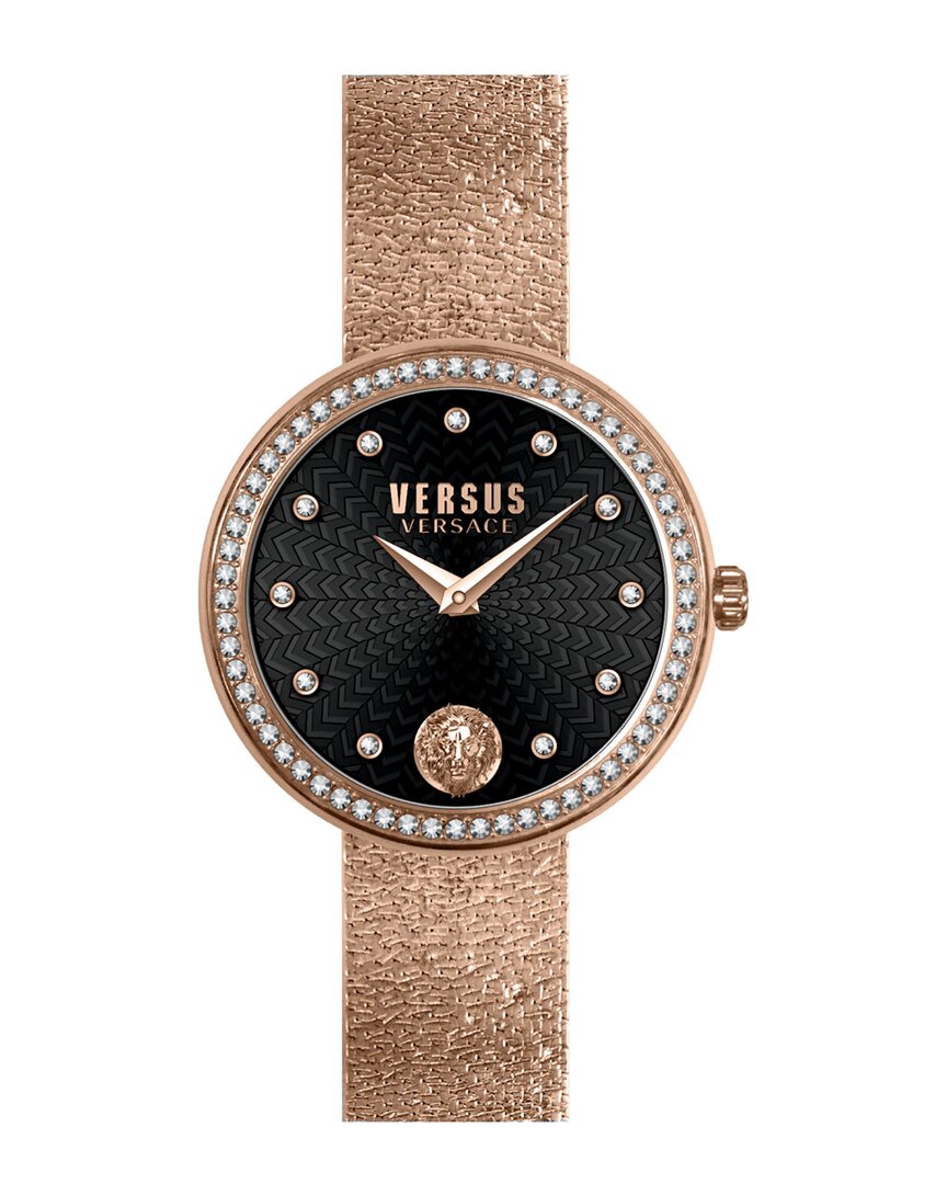 Versus By Versace Women's Lea Crystal Watch