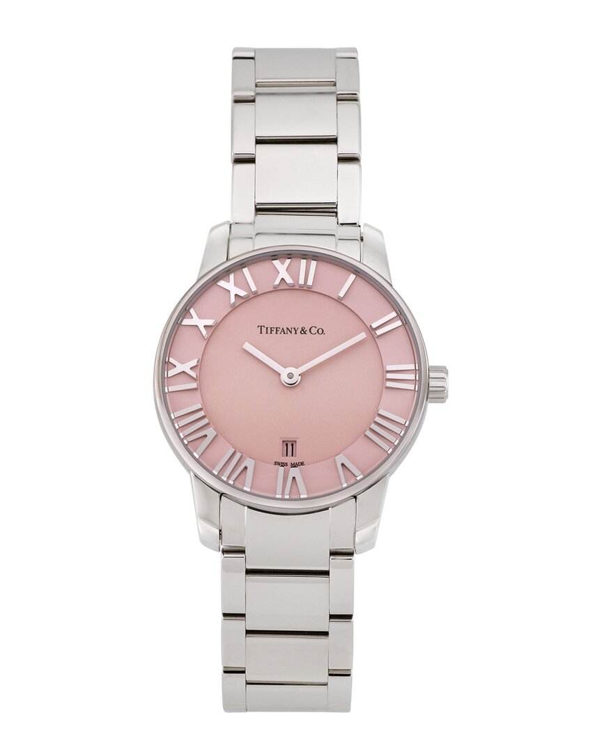 Tiffany & Co . Women's Atlas Watch (authentic Pre-loved) In Metallic