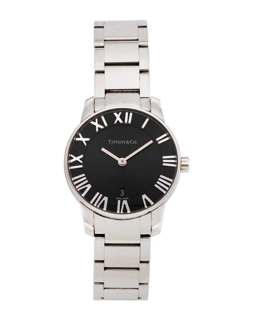 Tiffany & Co . Women's Atlas Watch (authentic Pre-loved) In Silver