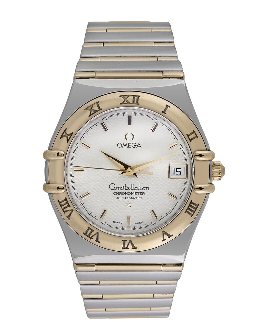 Omega Men's Constellation Chronometer Watch, Circa 2000's (authentic Pre-loved) In Metallic