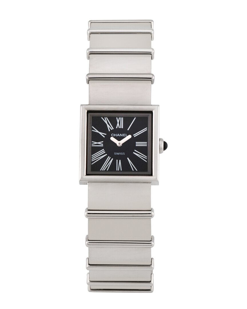 Pre-owned Chanel Women's Mademoiselle Watch (authentic Pre-loved)