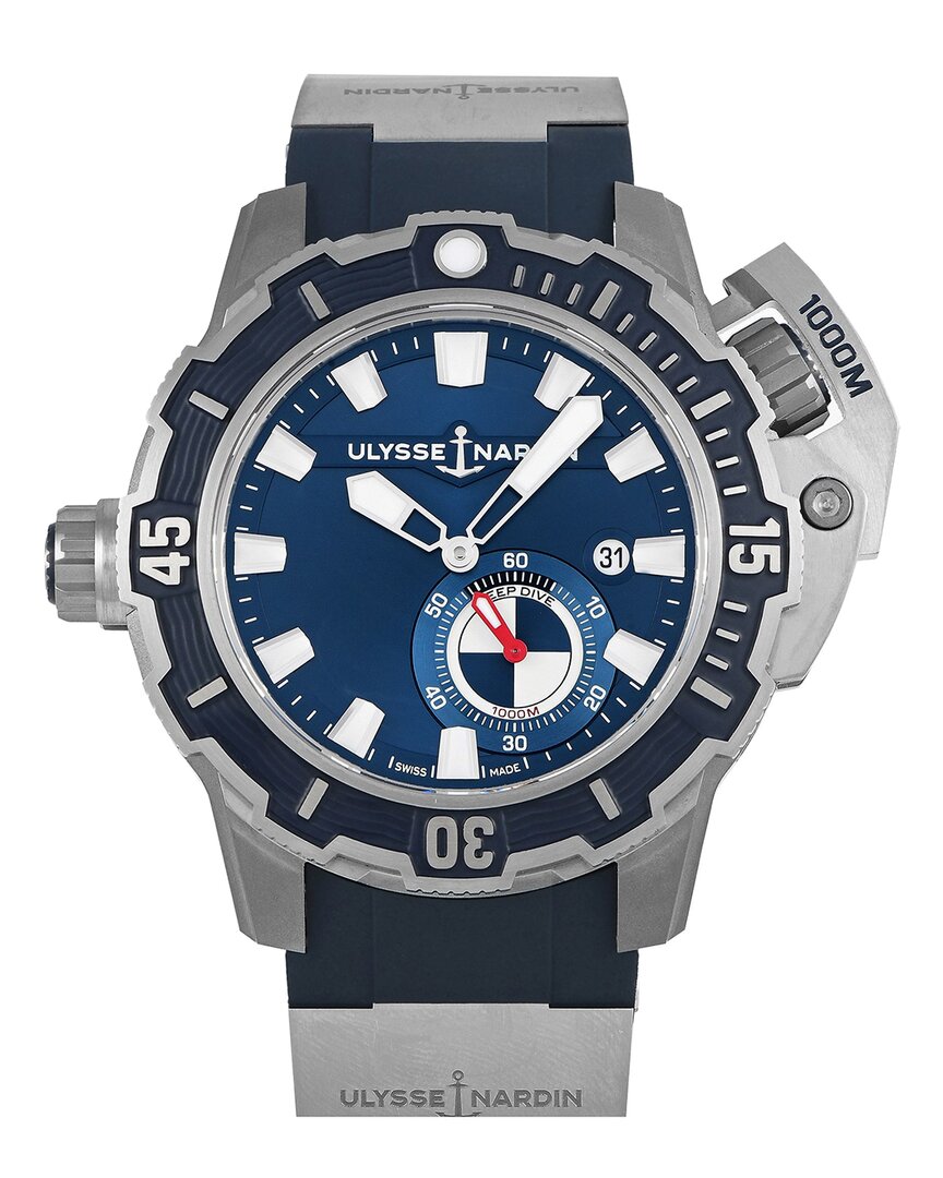 Ulysse Nardin Men's Deep Dive Watch (authentic )