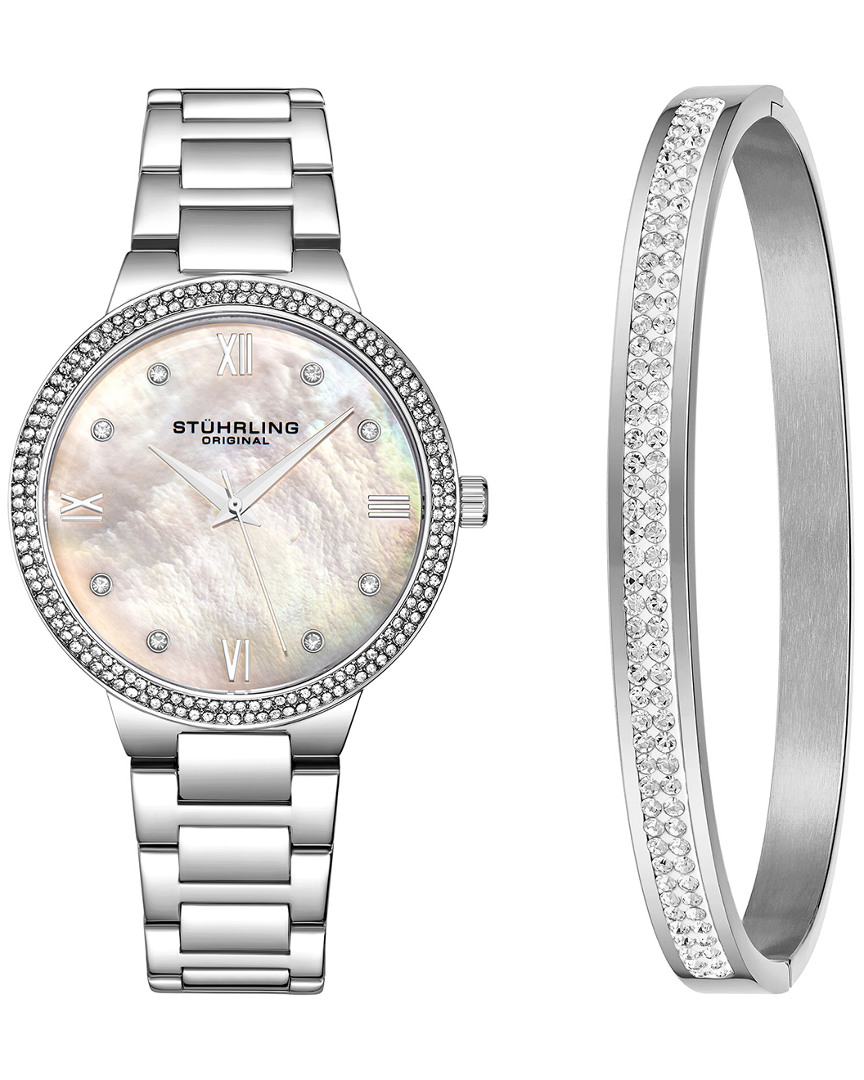 Stuhrling Original Women's Symphony Watch & Bracelet