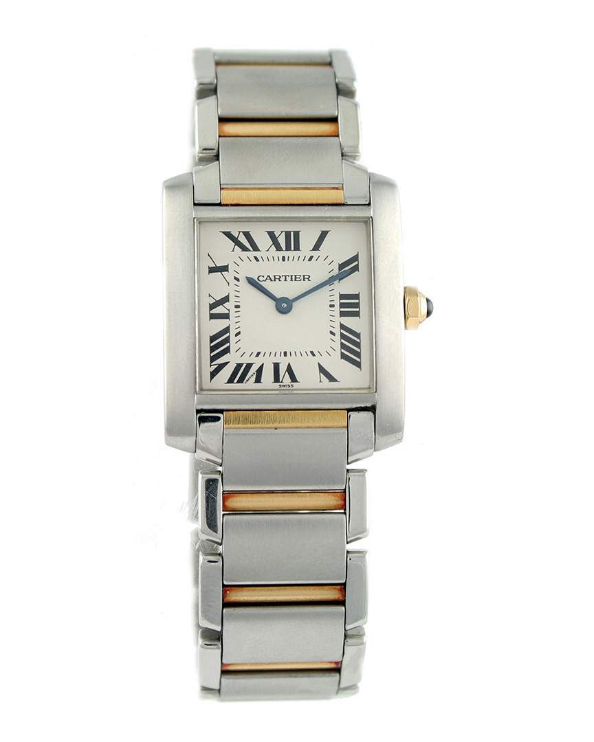 Cartier Women's Tank Francaise Watch In Metallic