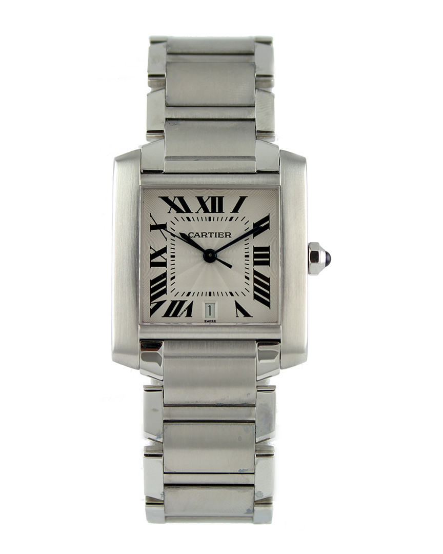 Cartier Women's Tank Francaise Watch In Metallic