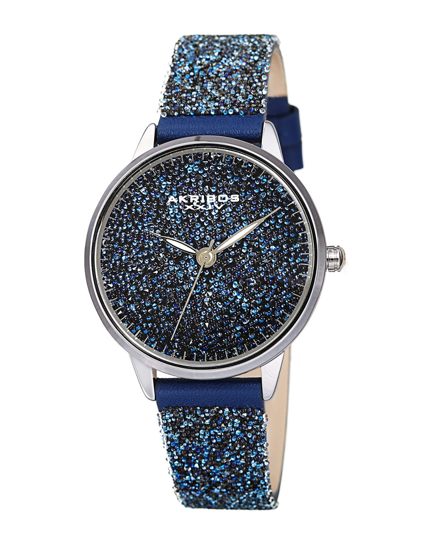 Akribos Xxiv Women's Swarovski Crystal Watch