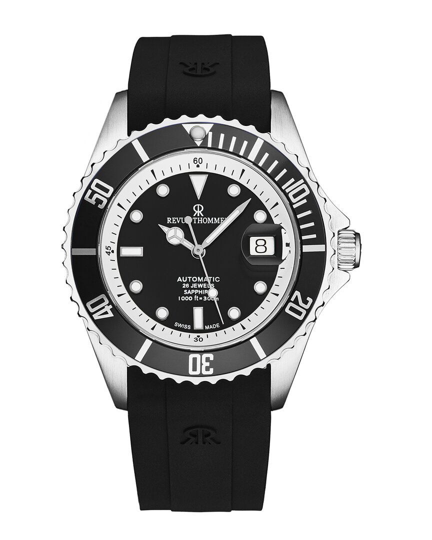 Revue Thommen Men's Diver Watch In Black