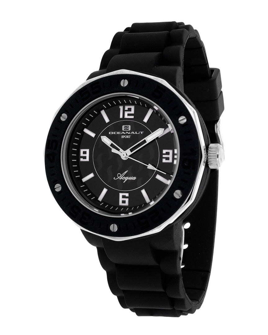 Oceanaut Women's Acqua Black Dial Watch