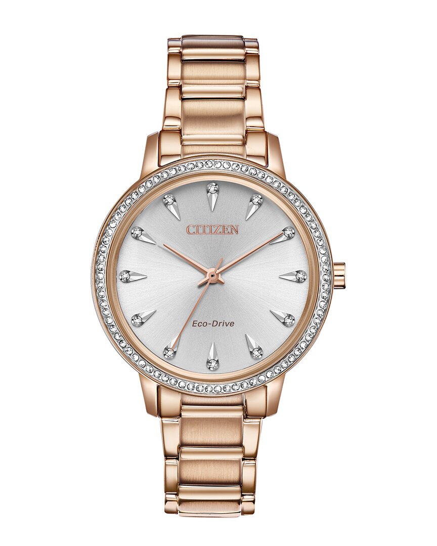 Citizen Women's Silhouette Crystal Eco- Drive Watch