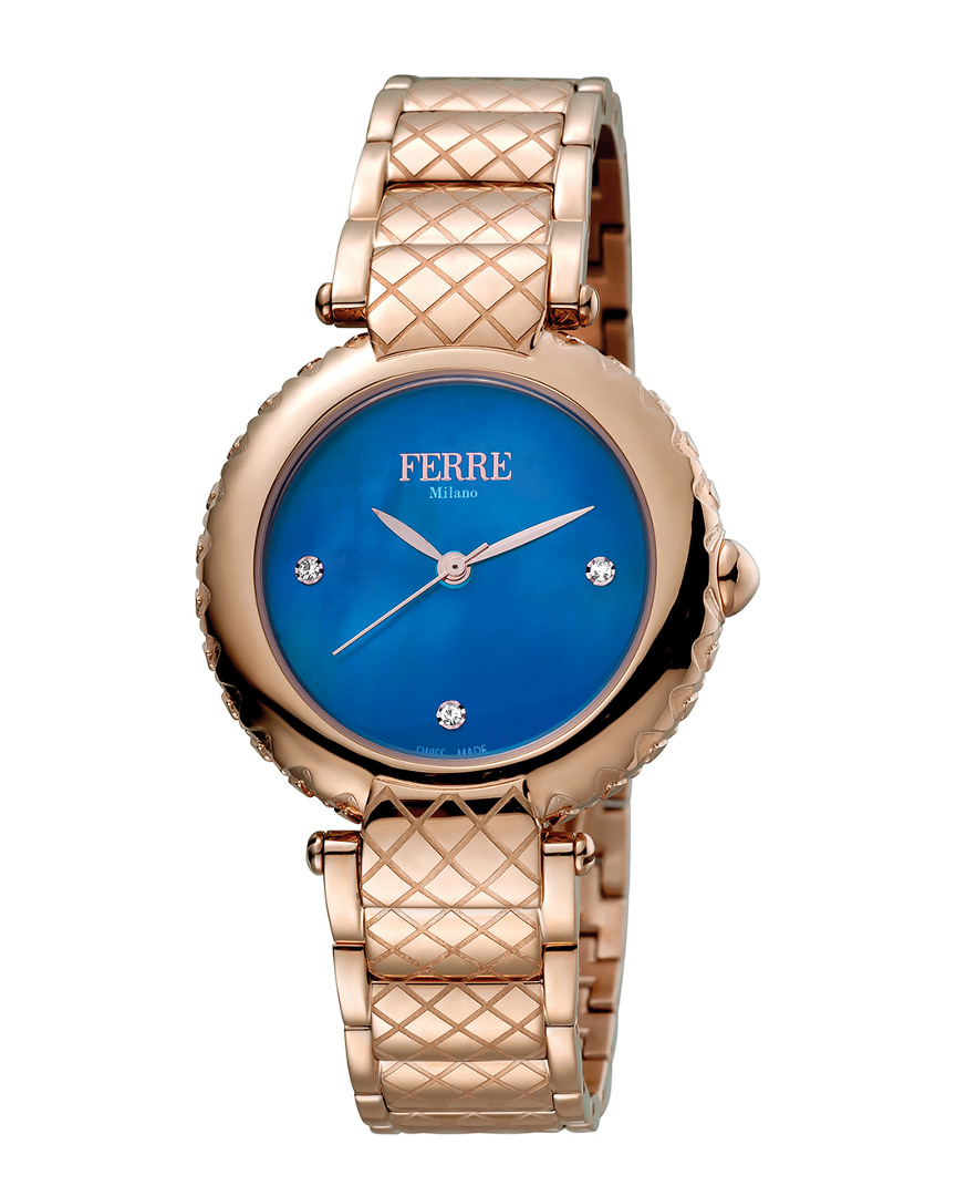 Shop Ferre Milano Women's Stainless Steel Watch