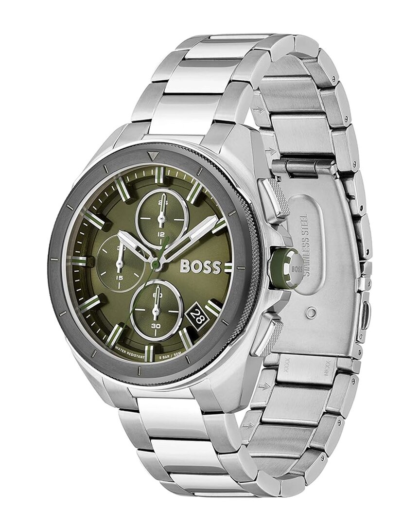 Hugo Boss Men's 1513951 Volane 44mm Quartz Watch In Metallic