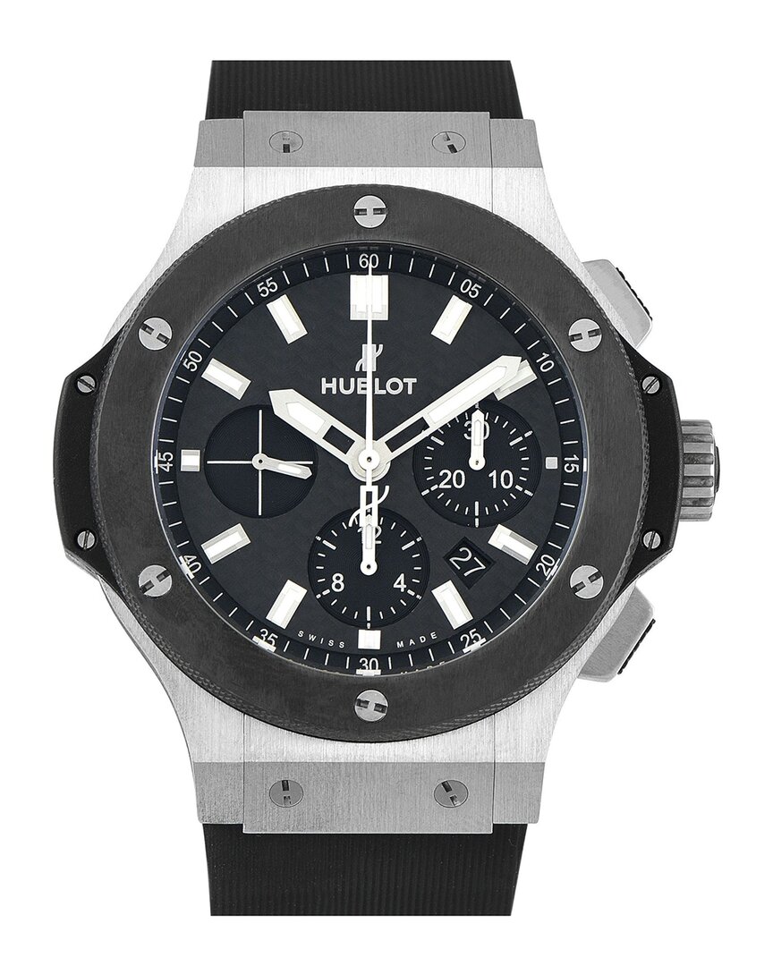 Hublot Men's Watch (authentic Pre-loved) In Black