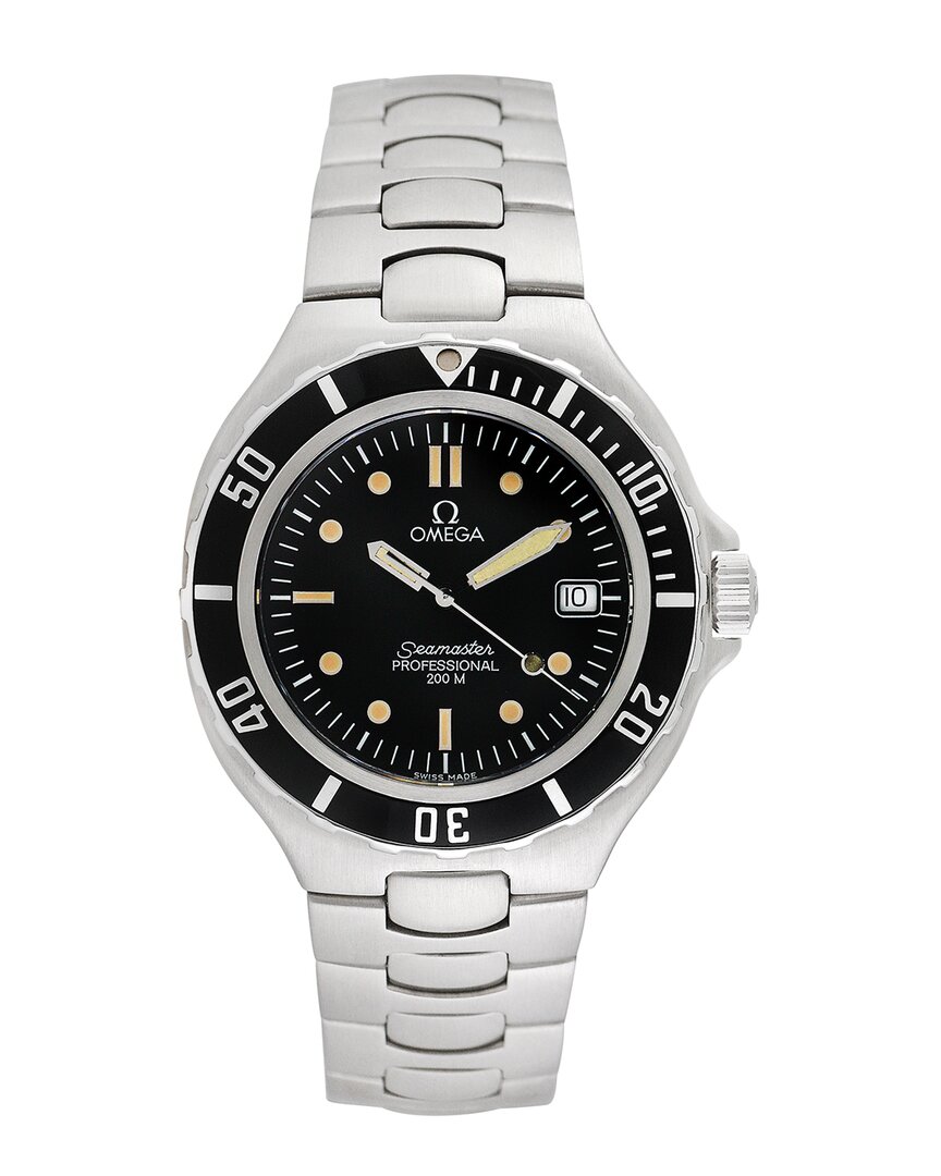 Omega Men's Seamaster Watch In Metallic