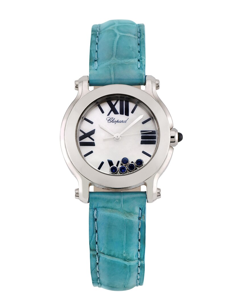 Chopard Women's Happy Sport Watch In Blue