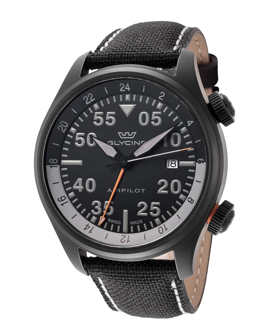 Shop Glycine Men's Airpilot Gmt 44 Watch