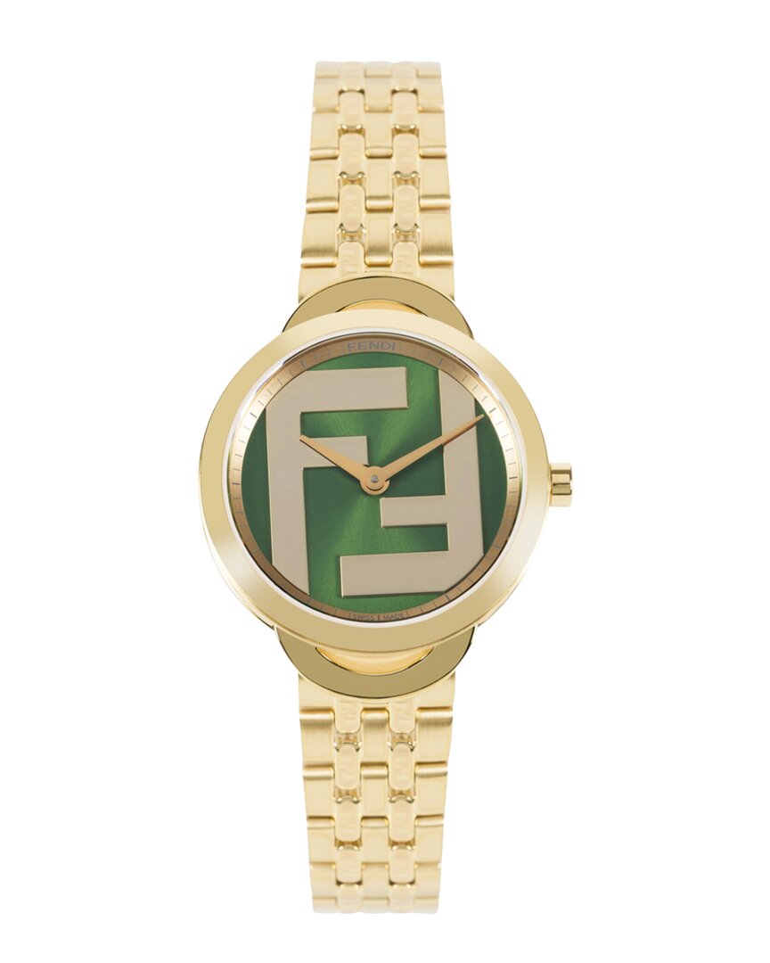 Fendi Women's O'lock Watch In Gold