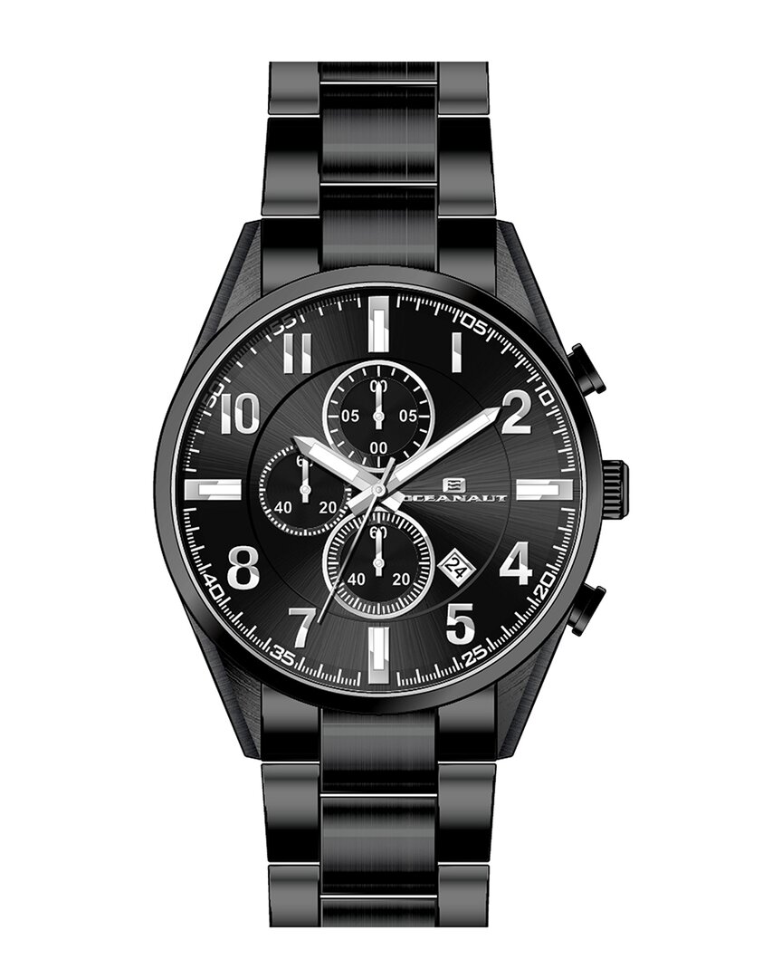 Oceanaut Men's Escapade Black Dial Watch