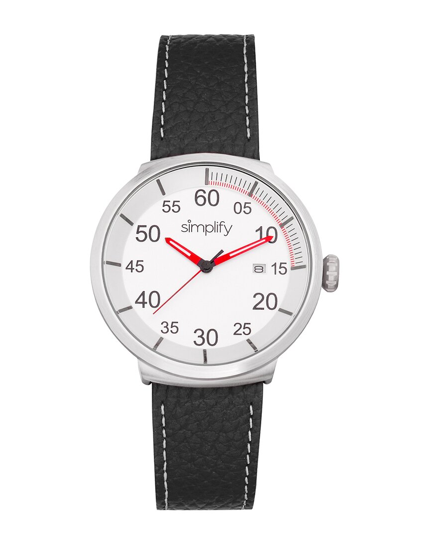 Simplify Unisex The 7100 Watch In Black