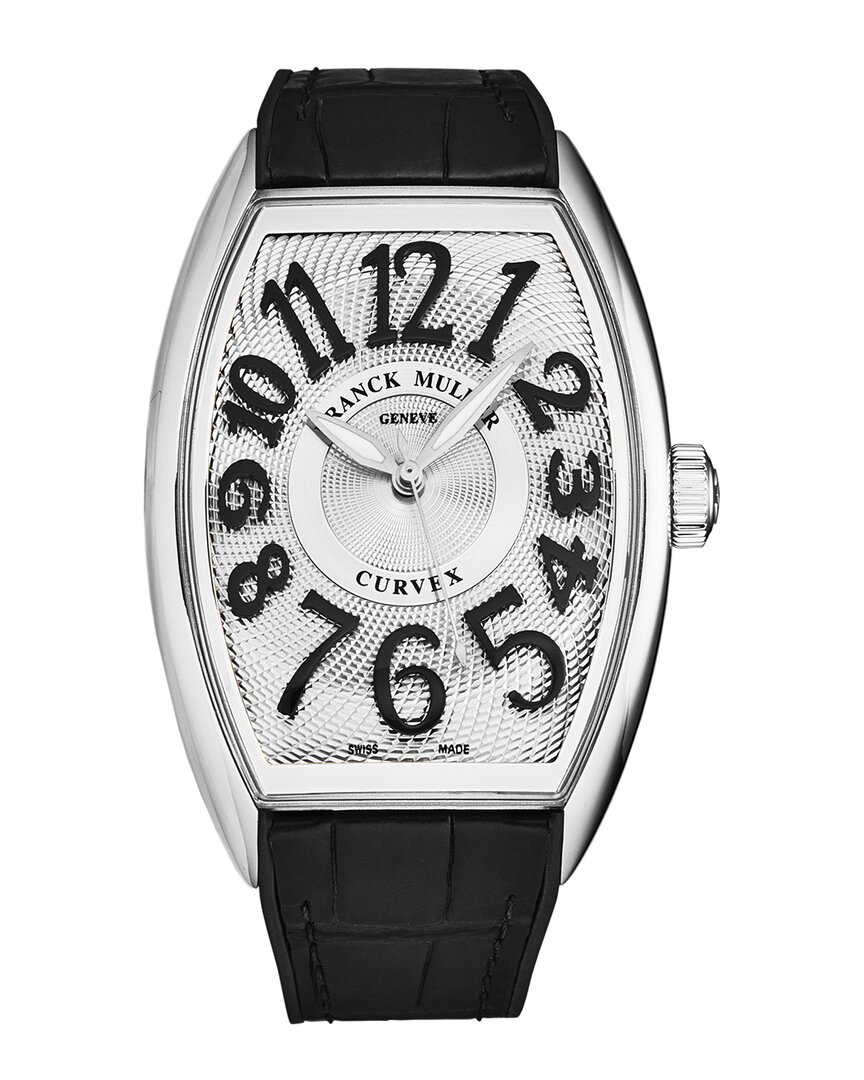 Franck Muller Curvex Cx Mens Automatic Watch 40sccxacacsil In Black / Silver