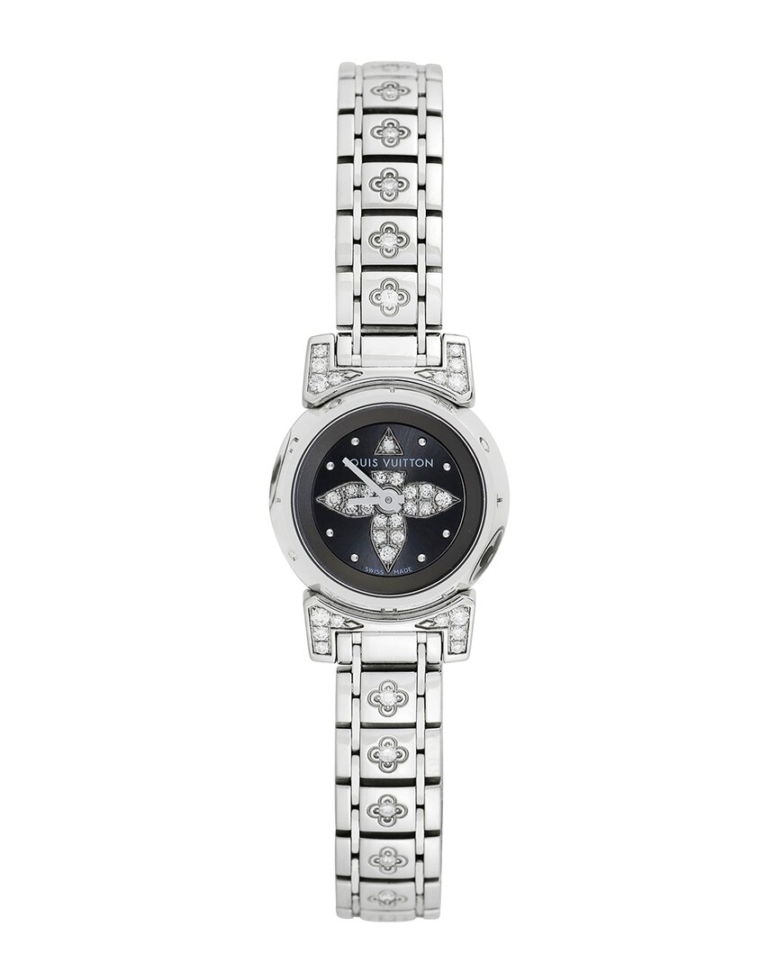 Louis Vuitton - Ladies Diamond Tambour - Metal Bracelet – Every Watch Has a  Story
