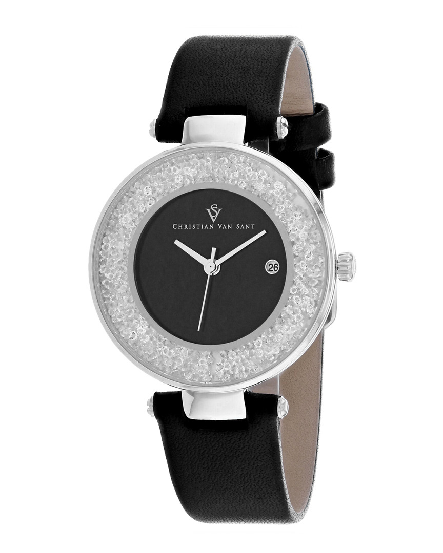 Shop Christian Van Sant Women's Dazzle Watch