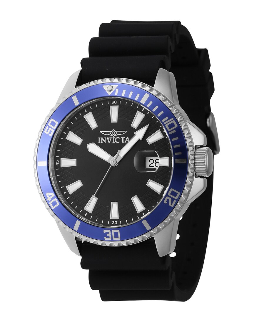 Invicta Men's 45mm Quartz Watch In Black
