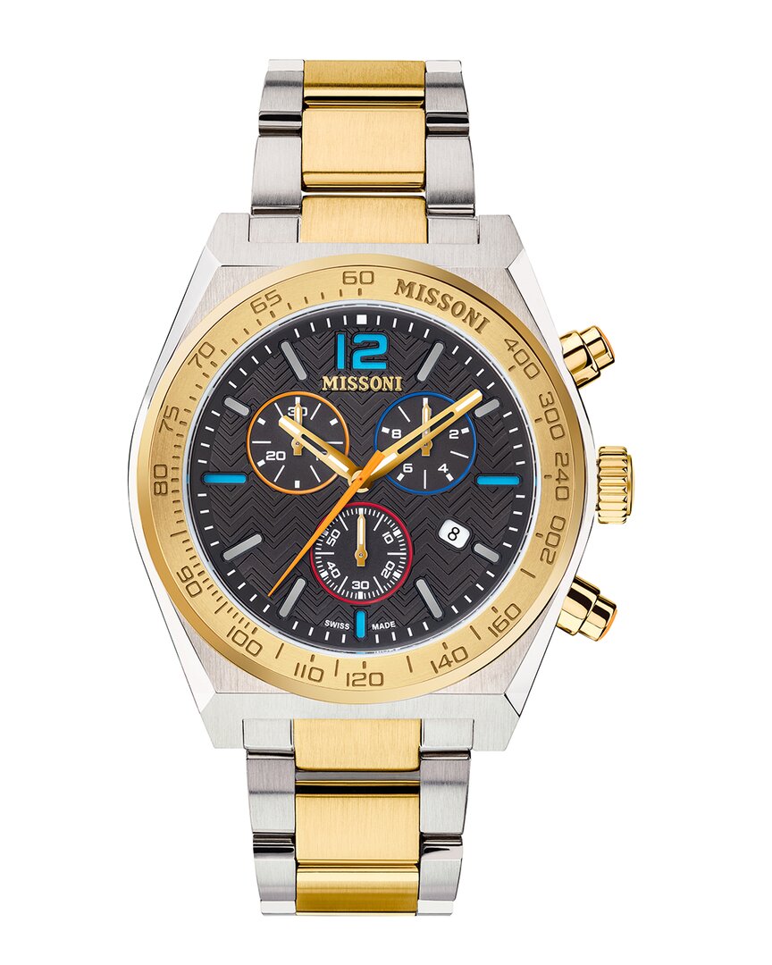 Missoni 331 Active Chronograph Watch In Multi