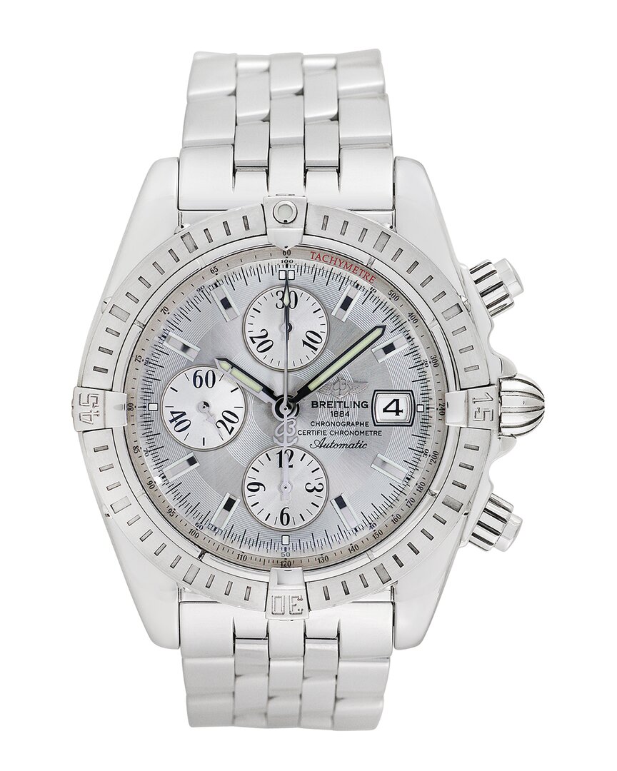 Breitling Men's Chronomat Evolution Watch In Metallic