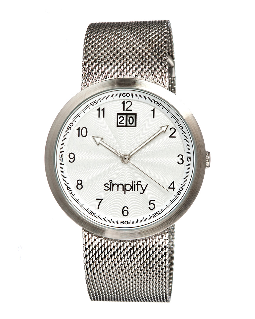 Shop Simplify Men's The 1900 Watch