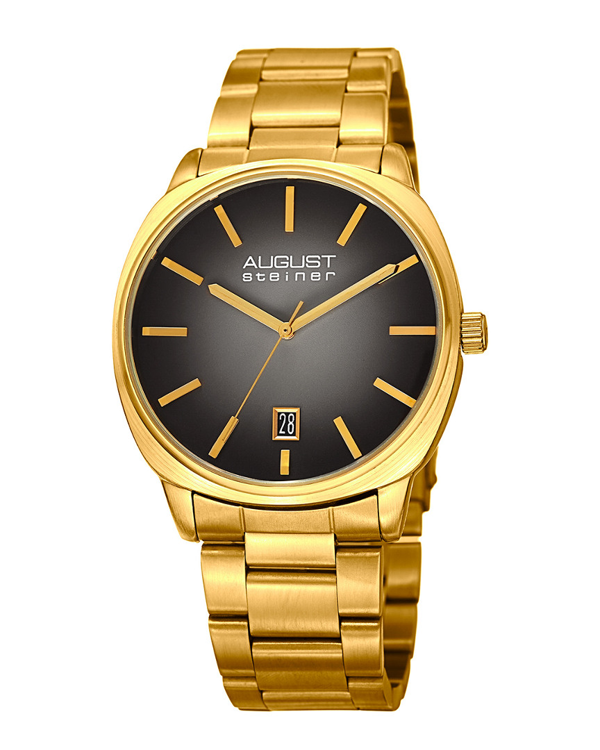 August Steiner Men's Stainless Steel Watch