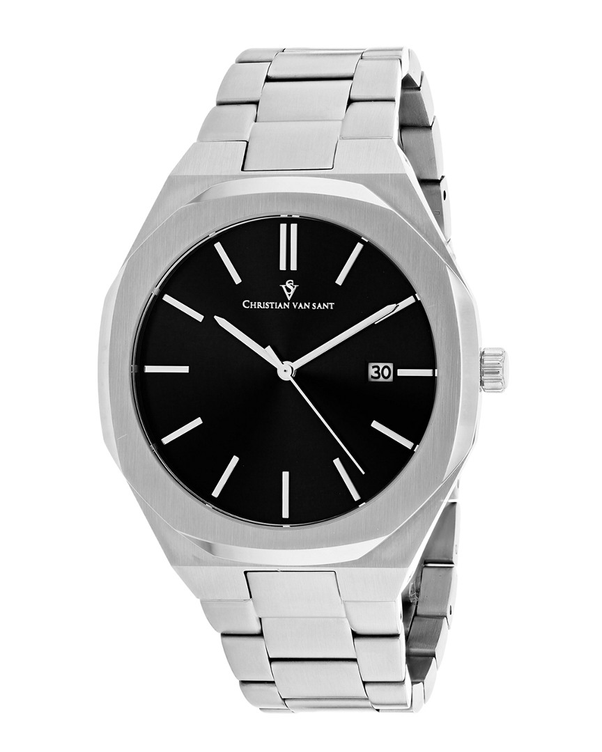 Christian Van Sant Men's Octavius Slim Watch