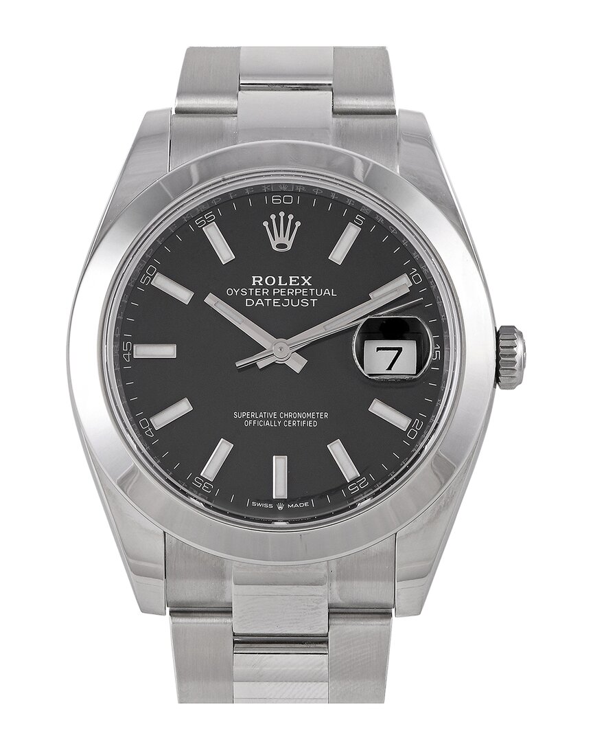 Heritage Rolex Rolex Men's Datejust Watch, Circa 2019 (authentic )