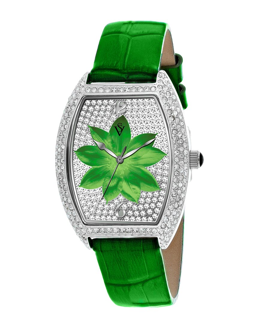 Shop Christian Van Sant Women's Lotus Watch